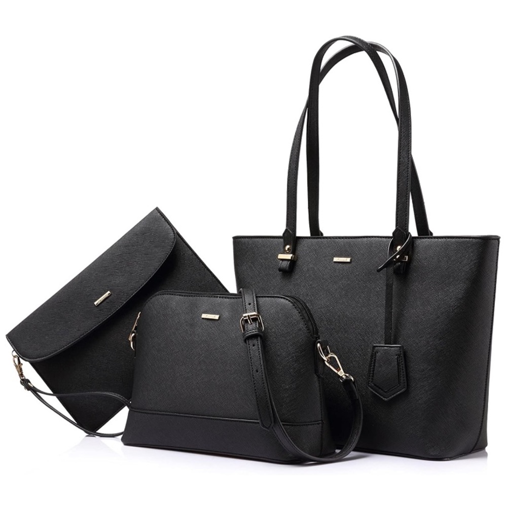 Lovevook three piece set black purses